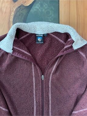 KÜHL Sherpa-Lined Alfpaca Zip Made In Canada Size Large